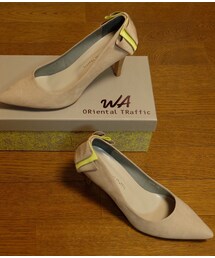 WA ORiental TRaffic | バックリボンパンプス(パンプス)