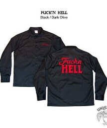 UNLEASH | FUCK'n Hell work shirt(シャツ/ブラウス)