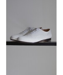 RAINMAKER | CANVAS OXFORD SHOES / WHITE(ドレスシューズ)