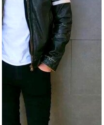 ARMANI JEANS | ライダースジャケット