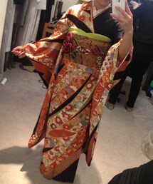 ハタチの振袖(浴衣)