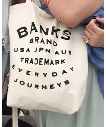 BANKS | トートバッグ