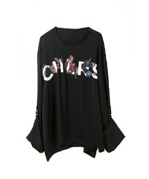 PARADOX - MUSULIN TOP(BLACK)(Tシャツ/カットソー)