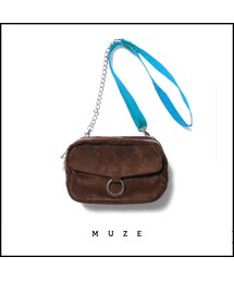 【MUZE】INVALID BAG(BROWN) (ショルダーバッグ)