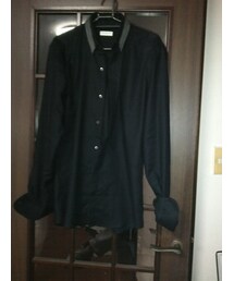 DRIES VAN NOTEN | フライフロント衿切り替えシャツ(シャツ/ブラウス)