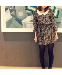 丸襟ワンピ(ワンピース)