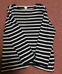 YAECA | ボーダーカットソー(Tシャツ/カットソー)