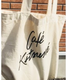 cafe kitsune | トートバッグ