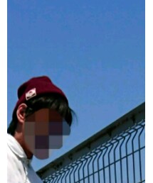 button | ニットキャップ/ビーニー