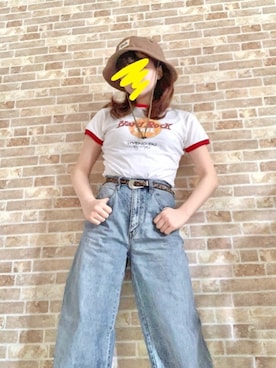 「Afends(アフェンズ)のアイテム(帽子)」を使った、yuさん(レディース・161cm)の春コーディネート