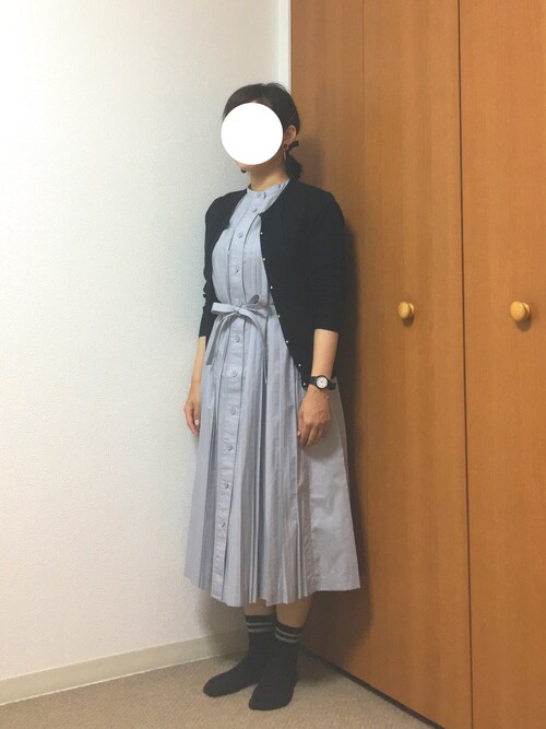 Gakijirooo ユニクロのワンピース ドレスを使ったコーディネート Wear