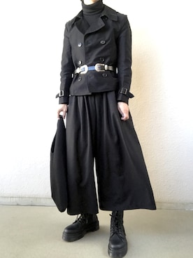 「not conventional」｜「アイテム（ジャケット/アウター）」を使った、二郎うめぇさん（メンズ・172cm）の冬コーディネート