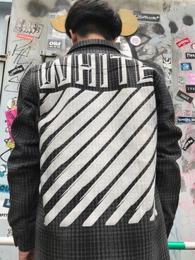 まつもってぃさんの（off white | オフホワイト）を使ったコーディネート