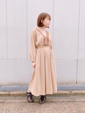 秋ワンピ の人気ファッションコーディネート Wear