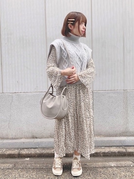 m a r iさん（レディース・150cm）の冬コーディネート