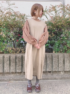 m a r iさん（レディース・150cm）の冬コーディネート