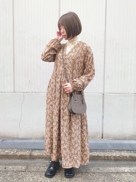 m a r iさん（レディース・150cm）の冬コーディネート