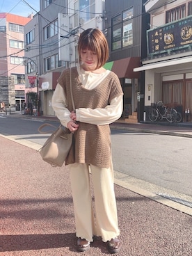 m a r iさん（レディース・150cm）の冬コーディネート