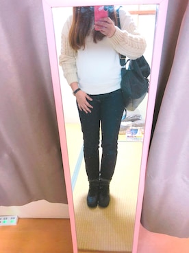 こぼまみさん（レディース・158cm）の秋コーディネート