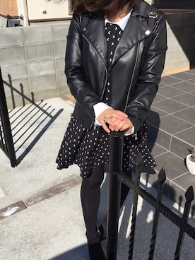 「アラサー母さんコーデ」｜ひさきさん（レディース・161cm）の冬コーディネート