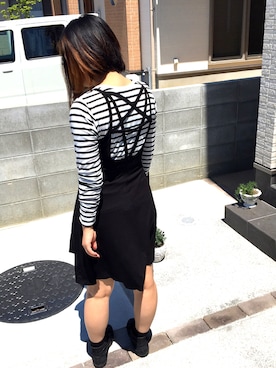 「アラサー母さんコーデ」｜ひさきさん（レディース・161cm）の春コーディネート