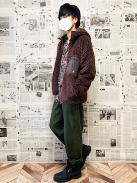 YOGGIさん（メンズ・170cm）の冬コーディネート