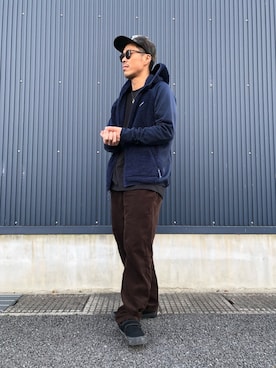 「コーデュロイパンツ」｜KYO---TAさん（メンズ・176cm）の冬コーディネート