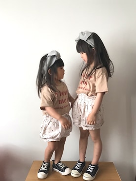 myさん(キッズ・100cm)の春コーディネート