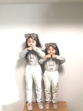 myさん（キッズ・120cm）の冬コーディネート