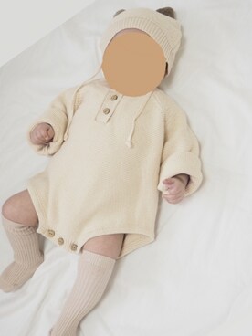 「韓国子ども服」｜Oitosanさん（キッズ・70cm）の春コーディネート