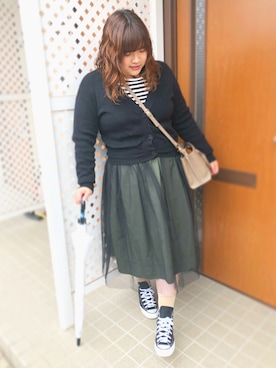 えーたむさん（レディース・160cm）の春コーディネート