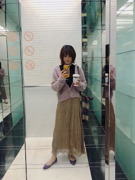 Jennie Liuさん（レディース・167cm）の秋コーディネート