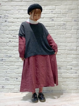 かとういおりさん（レディース・152cm）の秋コーディネート