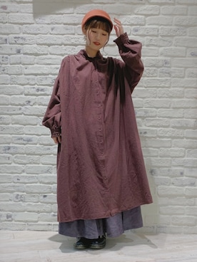 かとういおりさん（レディース・152cm）の冬コーディネート