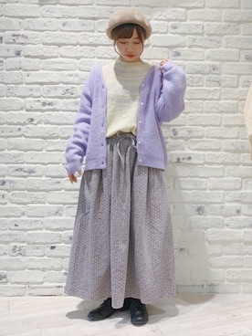 かとういおりさん（レディース・152cm）の冬コーディネート