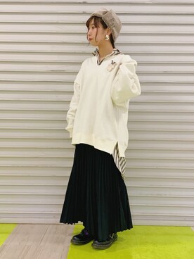 かとういおりさん（レディース・152cm）の冬コーディネート