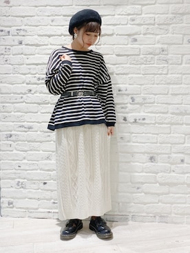 かとういおりさん（レディース・152cm）の冬コーディネート