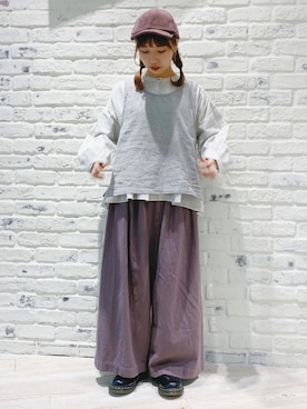 かとういおりさん（レディース・152cm）の冬コーディネート