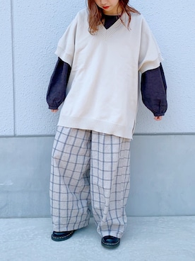 かとういおりさん（レディース・152cm）の春コーディネート