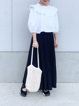 かとういおりさん（レディース・152cm）の春コーディネート