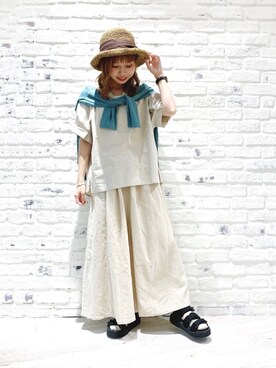 かとういおりさん（レディース・152cm）の夏コーディネート