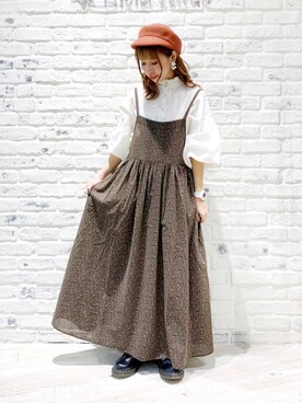 かとういおりさん（レディース・153cm）の秋コーディネート