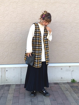 かとういおりさん(レディース・153cm)の秋コーディネート