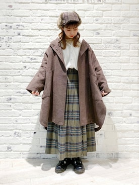 かとういおりさん（レディース・153cm）の秋コーディネート