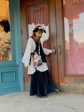 かとういおりさん(レディース・153cm)の秋コーディネート