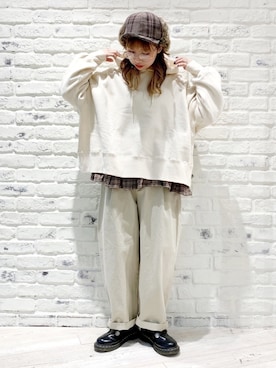 かとういおりさん(レディース・153cm)の冬コーディネート