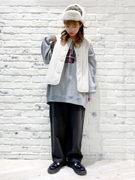 かとういおりさん（レディース・153cm）の冬コーディネート