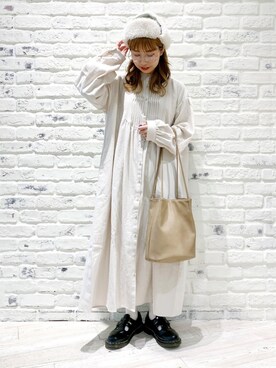 かとういおりさん（レディース・153cm）の冬コーディネート