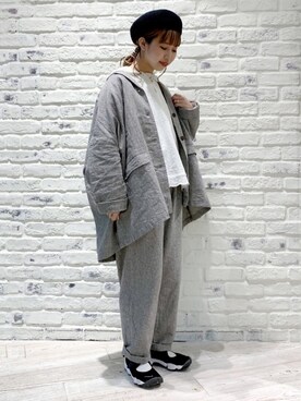かとういおりさん（レディース・153cm）の冬コーディネート