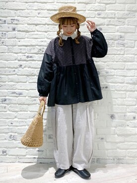 かとういおりさん(レディース・153cm)の春コーディネート